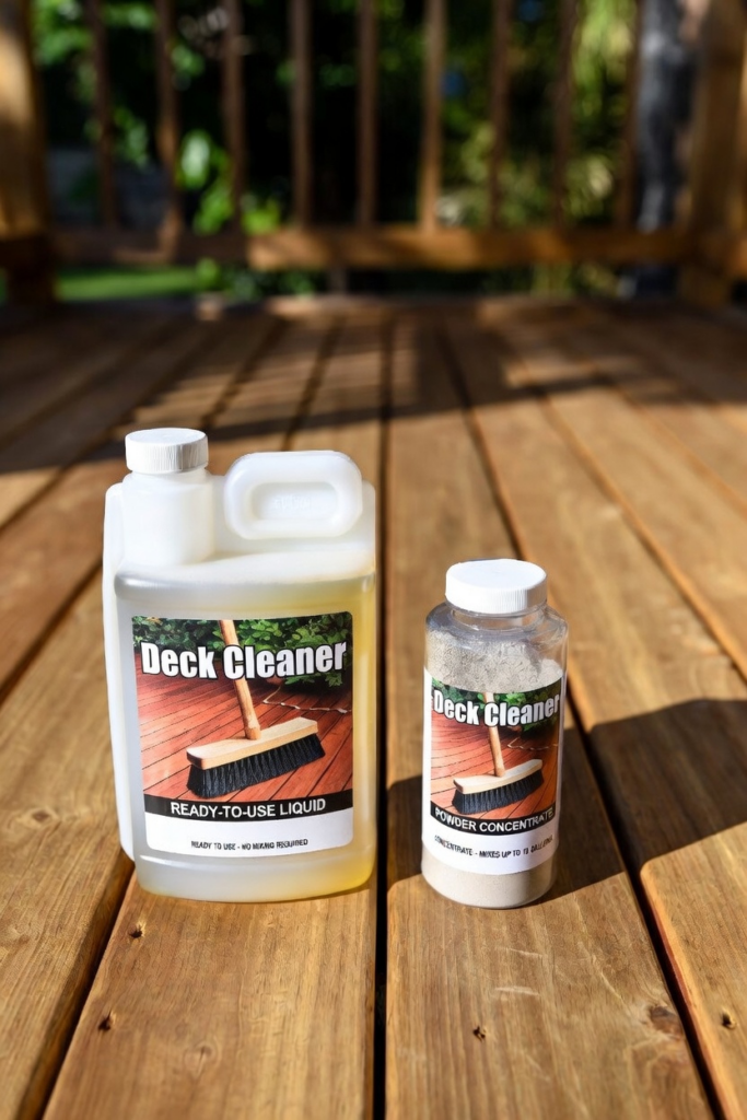 wood cleaning liquid vs wood cleaning powder