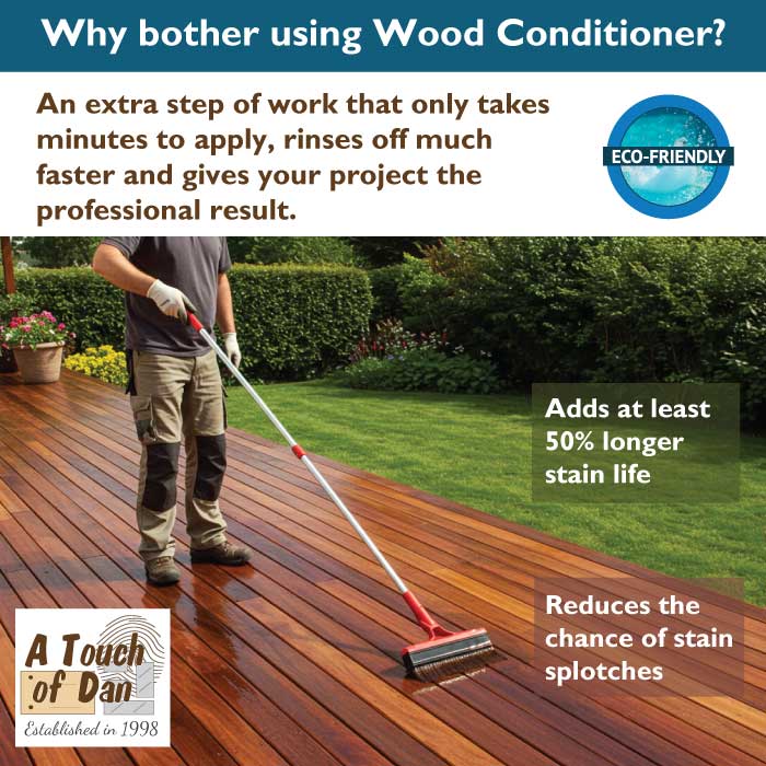 Use Wood Conditioner Before staining